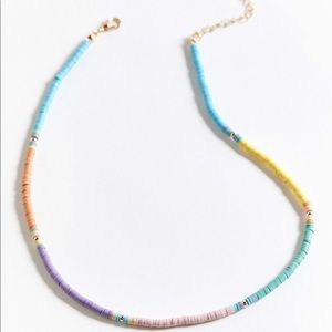 🌈Rita Rainbow Beaded Short necklace🌈